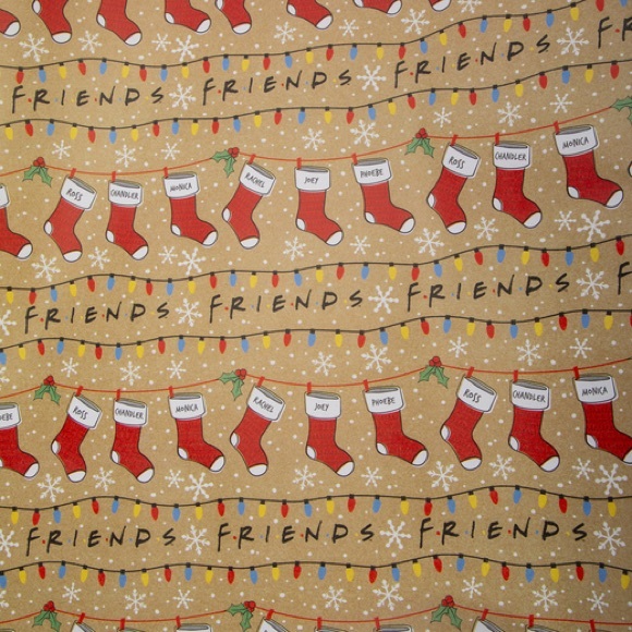 FRIENDS CHRISTMAS GIFT WRAP - Picture 2 of 2